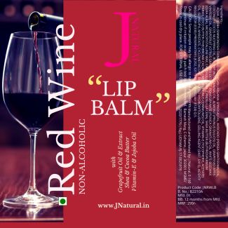 J Natural Lip Balm - Red Wine