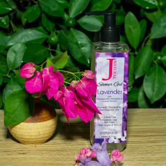 Lavender Shower Gel by JNatural An Ayurvedic Preparation With Essential Oil